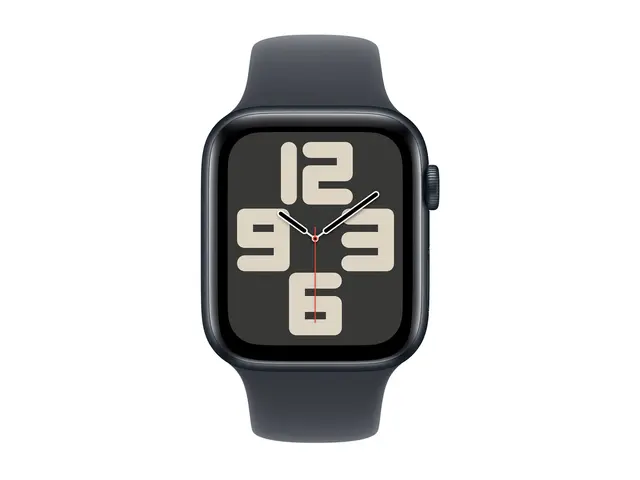 Apple Watch SE (GPS) - 2. generasjon 44 mm midnattsaluminium smart...