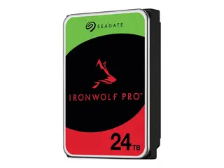 Seagate IronWolf Pro ST24000NT002 - Harddisk 24 TB - intern - 3.5&quot; - SATA 6Gb/s - 7200 rpm - buffer: 512 MB - med 3-&#229;rs Seagate Rescue Data Recovery