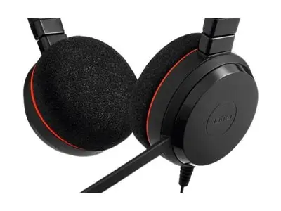 Jabra Evolve 20 MS stereo - Hodesett - on-ear - kablet - USB-C - l...