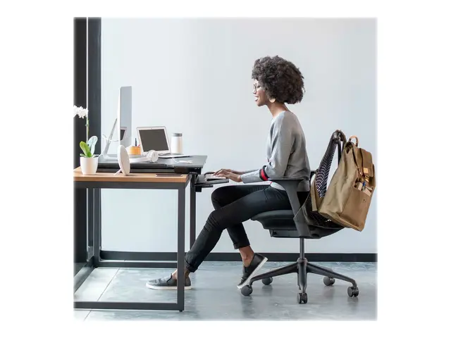 Ergotron WorkFit-TX - Stående skrivebordomformer - rektangulær - s...