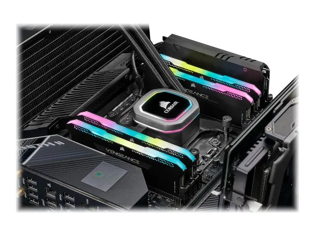 CORSAIR Vengeance RGB PRO SL - DDR4 sett 32 GB: 4 x 8 GB DIMM 288-...