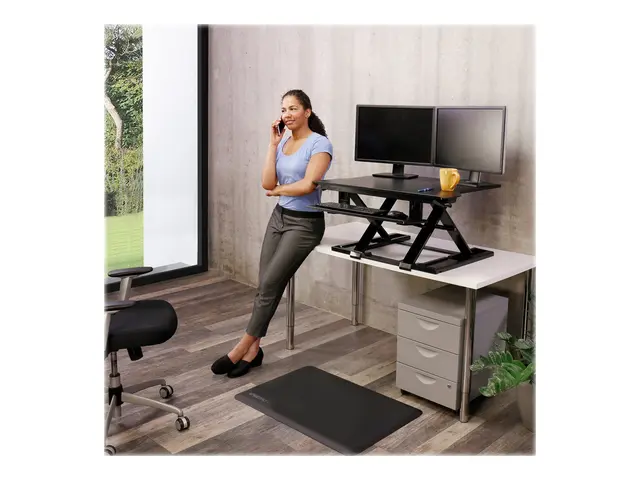 Ergotron WorkFit-TX - Stående skrivebordomformer - rektangulær - s...
