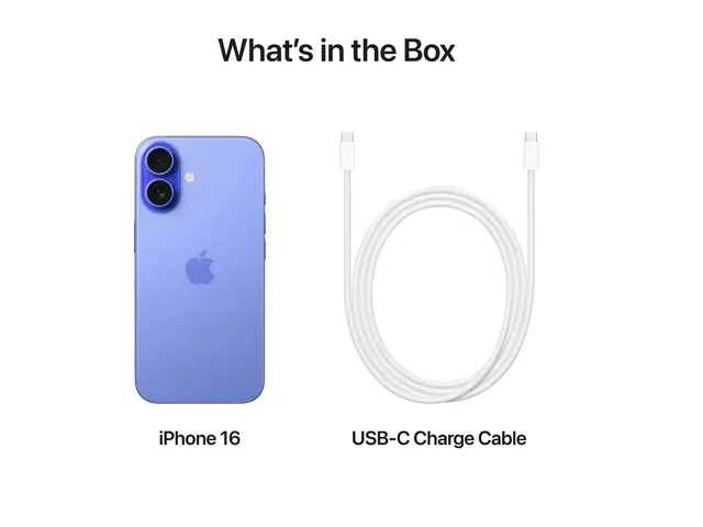 Apple iPhone 16 - Ultramarin 128 GB Garanti 2 år