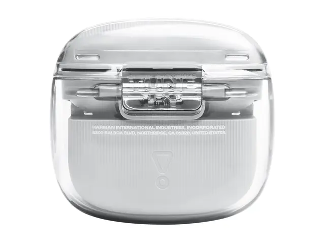 JBL TUNE Flex 2 - Ghost Edition - True wireless-hodetelefoner med mikrofon i øret - Bluetooth - aktiv støydemping - spøkelseshvit 
