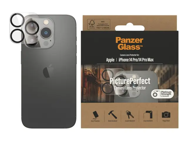 PanzerGlass PicturePerfect - Linsebeskytter for mobiltelefon ramme...