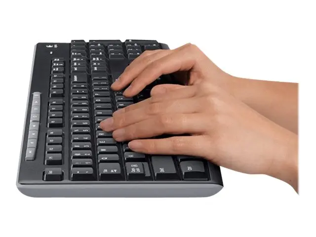 Logitech MK270 Wireless Combo - Tastatur- og mussett - trådløs - 2...