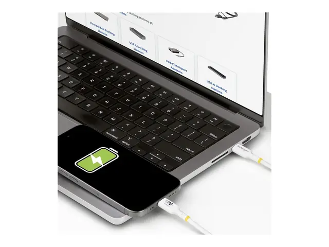 StarTech.com 4m USB C Charging Cable, USB-IF Certified USB-C 240W ...