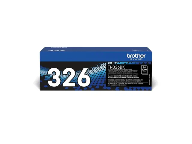 Brother TN326BK - Svart original tonerpatron for DCP-L8400CDN, DCP...
