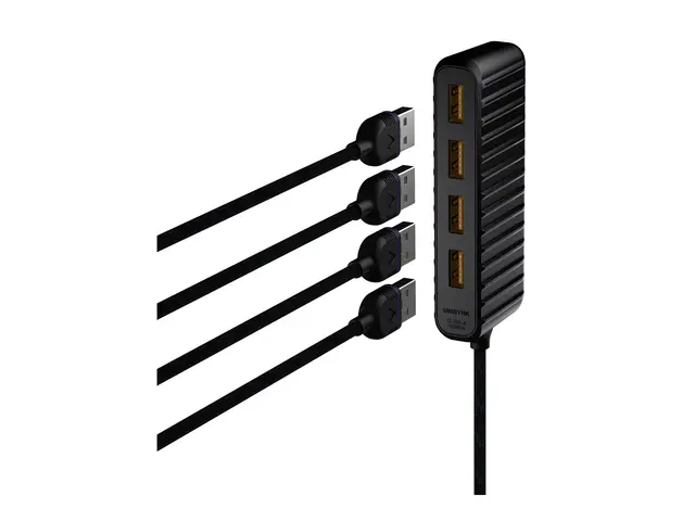 Unisynk - Hub mini 4 x USB 3.1 stasjonær