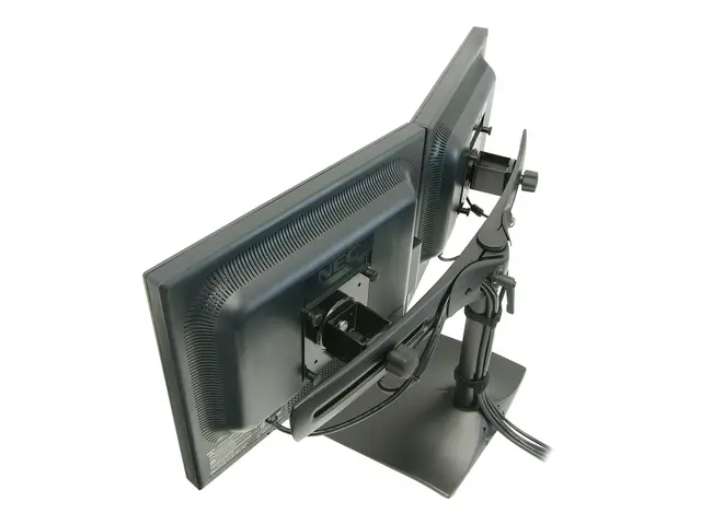 Ergotron DS100 - Stativ horisontal for 2 LCD-skjermer aluminium, s...