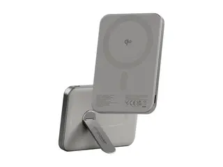 empower by PanzerGlass - Strømbank - med spin-stativ 5000 mAh (USB-C) - titan