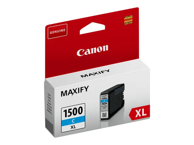 Canon PGI-1500XL C - 12 ml - Høy ytelse - cyan - original - blekkb...
