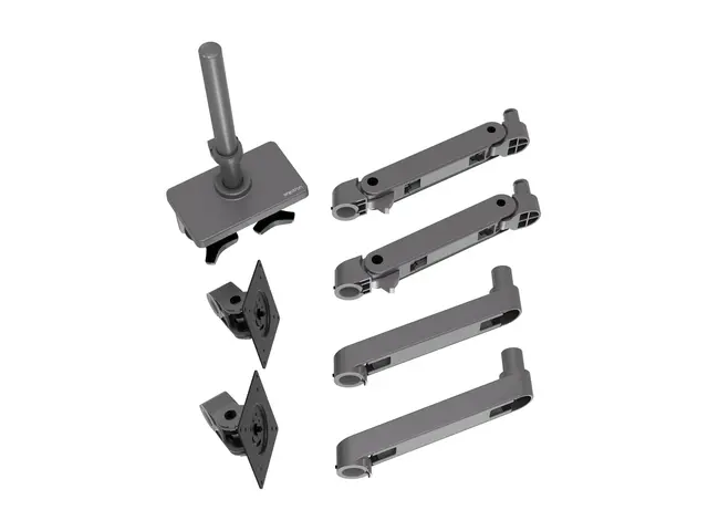 Ergotron LX Pro - Monteringssett (dobbel stablearm) modulær for 2 ...