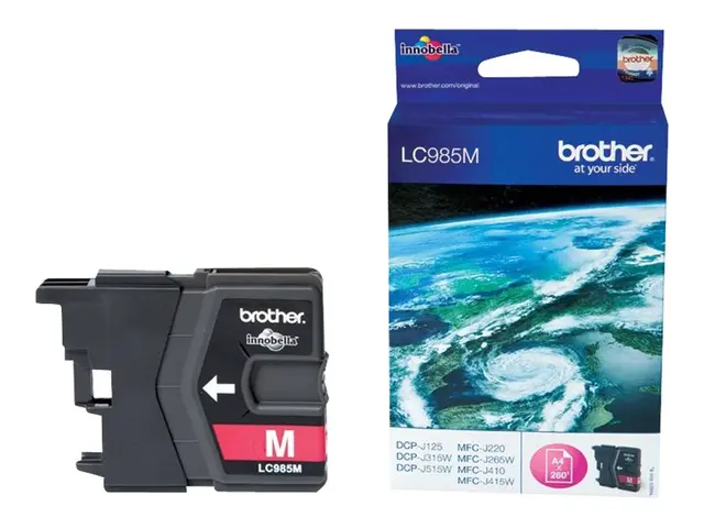 Brother LC985M - 10 ml magenta original blekkpatron for DCP-J140W,...
