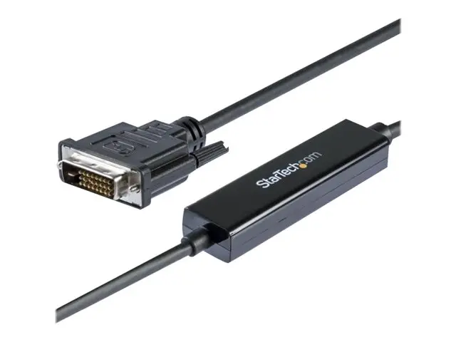 StarTech.com 3.3 ft / 1 m USB-C to DVI Cable - USB Type-C Video Ad...