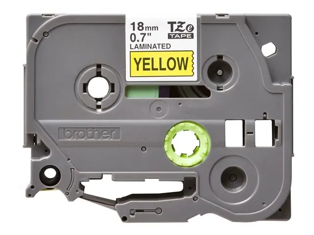 Brother TZe-641 - Standardklebemiddel svart på gult Rull (1,8 cm x...