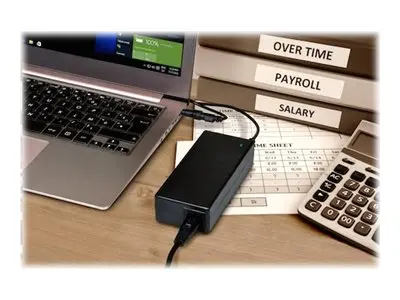 PORT Connect - Strømadapter AC 100-240 V 90 watt Storbritannia