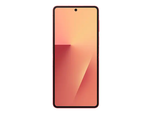 Samsung Galaxy Z Flip7 - Korallrød - 256 GB 