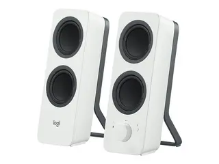 Logitech Z207 - H&#248;yttalere - for PC - 2.0-kanal tr&#229;dl&#248;s - Bluetooth - 5 watt (Total) - hvit