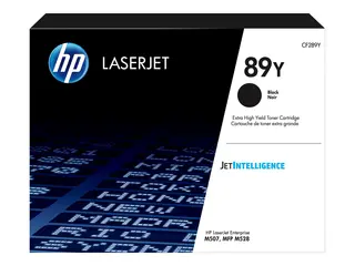 HP 89Y - Høykapasitets - svart - original LaserJet - tonerpatron (CF289Y)