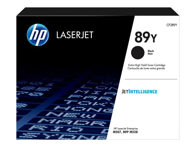 HP 89Y - Høykapasitets svart original LaserJet tonerpatron (CF289Y)
