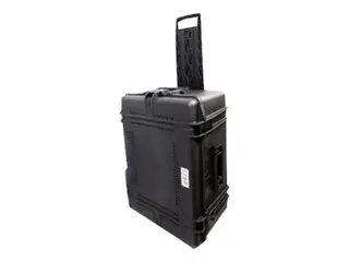 LEBA NoteCase - Lagringsboks - for 10 notebooker låsbar - polypropylenkopolymer - svart