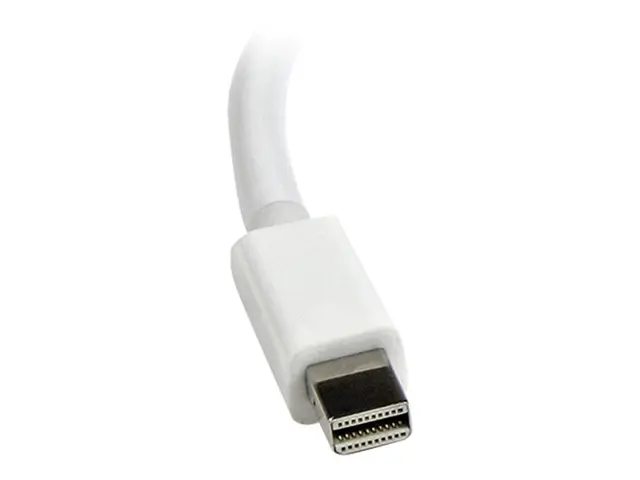 StarTech.com Mini DisplayPort to VGA Adapter - White - 1080p - Thu...