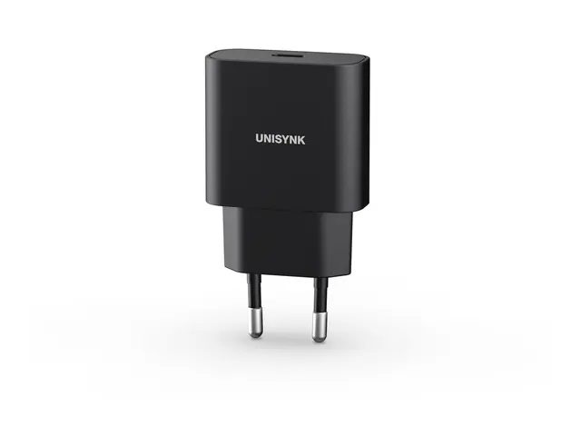 Unisynk Slim Wall Charger - Strømadapter 20 watt 3 A PD 3.0 (24 pi...