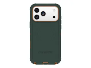 OtterBox Defender Series Pro - Baksidedeksel for mobiltelefon robust - MagSafe-samsvar - polykarbonat, termoplastisk elastomer (TPE), minneskumplast, silikon - grønn intrige - for Apple iPhone 17 Pro Max