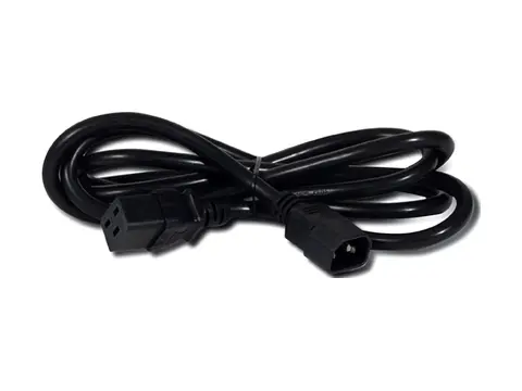 APC - Strømkabel - IEC 60320 C19 til IEC 60320 C14 2 m - svart - for P/N: SCL500RMI1U, SCL500RMI1UC, SCL500RMI1UNC, SMTL1500RMI3UC, SMTL750RMI2UC