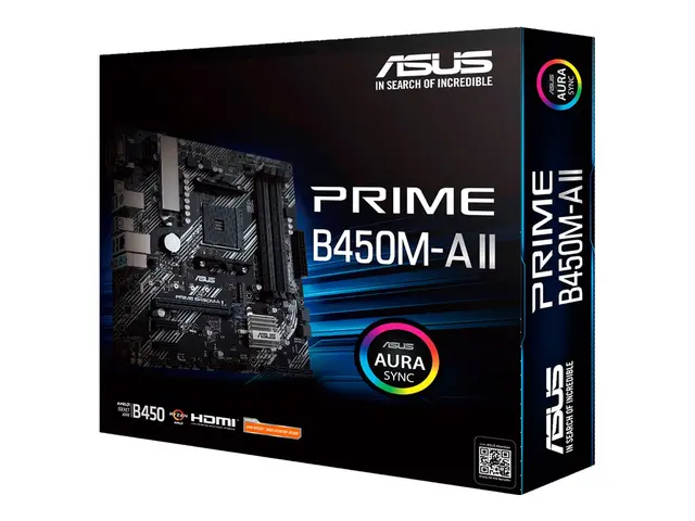ASUS PRIME B450M-A II - Hovedkort micro ATX Socket AM4 AMD B450 Ch...