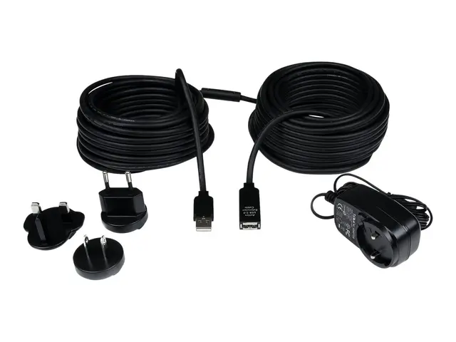 StarTech.com 20m USB 2.0 Active Extension Cable - M/F extension ca...
