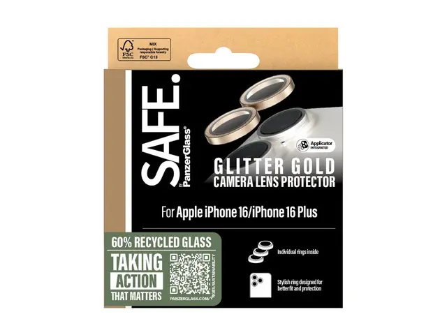 SAFE. by PanzerGlass - Linsebeskytter for mobiltelefon kamera glas...