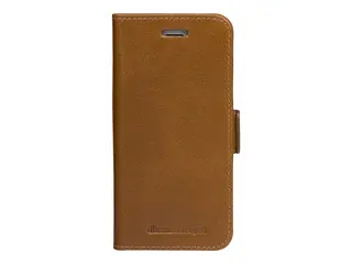 dbramante1928 Copenhagen Slim - Lommebok for mobiltelefon helnarvet lær - gyllenbrun - for Apple iPhone 6, 6s, 7, 8, SE (2nd generation)