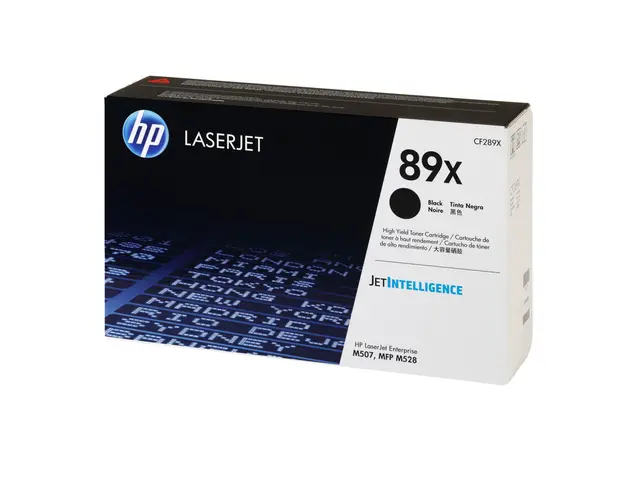 HP 89X - Høykapasitets svart original LaserJet tonerpatron (CF289X)