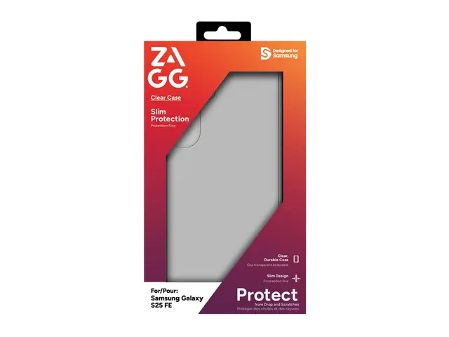 Zagg Clear Protect - Baksidedeksel for mobiltelefon blank Samsung ...