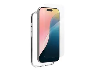 iFrogz Defence - Baksidedeksel for mobiltelefon blank - med Skjermbeskytter i herdet glass - for Apple iPhone 16 Pro
