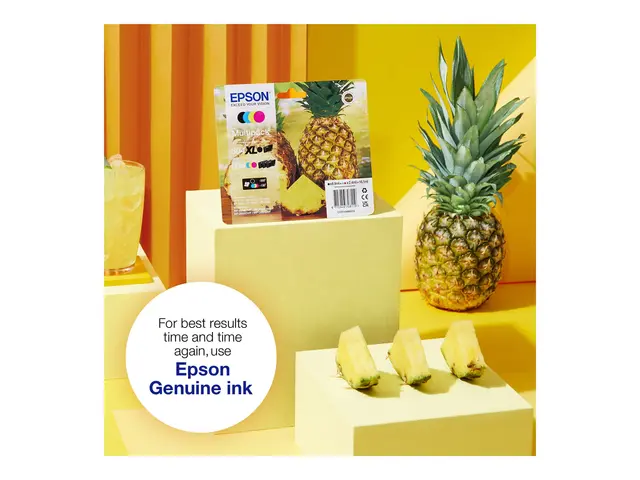 Epson 604XL Multipack - 4-pack XL svart, gul, cyan, magenta origin...
