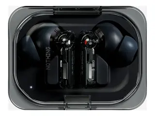 Nothing ear (a) - True wireless-hodetelefoner med mikrofon i øret - Bluetooth - aktiv støydemping - svart