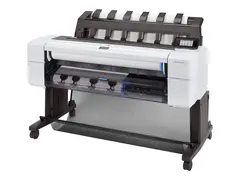 HP DesignJet T1600dr PostScript - 36" storformatsskriver farge - ink-jet - Rull (91,4 cm) - 2400 x 1200 dpi - inntil 0.32 min/side (mono) / inntil 0.32 min/side (farge) - kapasitet: 2 ruller - Gigabit LAN - kutter