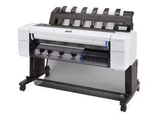HP DesignJet T1600dr PostScript - 36" storformatsskriver farge - ink-jet - Rull (91,4 cm) - 2400 x 1200 dpi - inntil 0.32 min/side (mono) / inntil 0.32 min/side (farge) - kapasitet: 2 ruller - Gigabit LAN - kutter