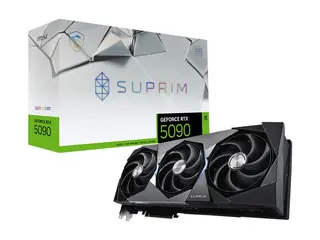 MSI GeForce RTX 5090 32G SUPRIM SOC Grafikkort - GeForce RTX 5090 - 32 GB GDDR7 - PCIe 5.0 x16 - 3 x DisplayPort, HDMI - boks