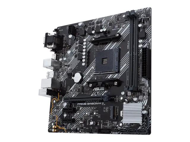 ASUS PRIME B450M-K II - Hovedkort micro ATX Socket AM4 AMD B450 Ch...