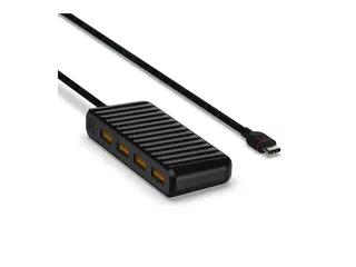 Unisynk - Hub - mini - 4 x USB 3.1 stasjon&#230;r