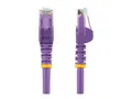 STARTECH 15M PURPLE SNAGLESS CAT6 UTP PATCH CABLE - ETL VERIFIED