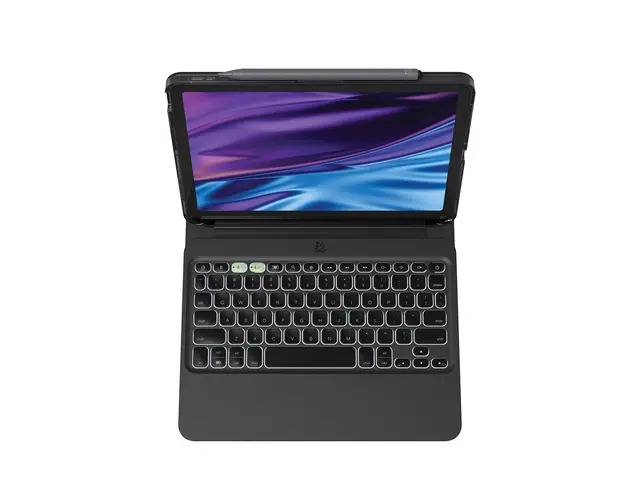 ZAGG Pro Keys 2 - Tastatur og folioveske (foliodekke) bakgrunnsbel...