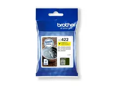 Brother LC422Y - Gul - original - blekkpatron for Brother MFC-J5340DW, MFC-J5340DWE, MFC-J5345DW, MFC-J5740DW, MFC-J6540DW, MFC-J6940DW