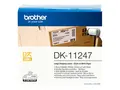 Brother DK-11247 - Svart på hvitt 103 x 164 mm 180 etikett(er) (1 rull(er) x 180 merkelapper - for P/N: US#QL-1060N