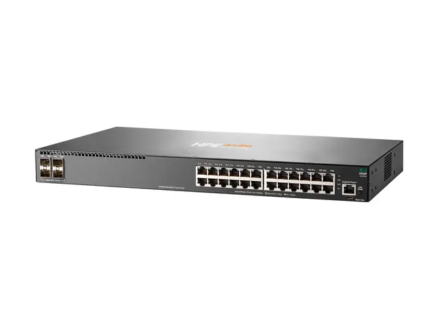 HPE Aruba 2930F 24G 4SFP - Switch - L3 - Styrt - 24 x 10/100/1000 ...