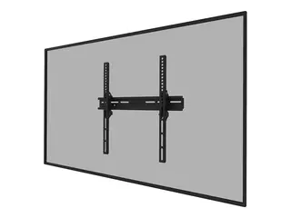 Neomounts WL30-350BL14 - Monteringssett (veggmontering) fast - for flatpanel - låsbar - svart - skjermstørrelse: 32"-65"